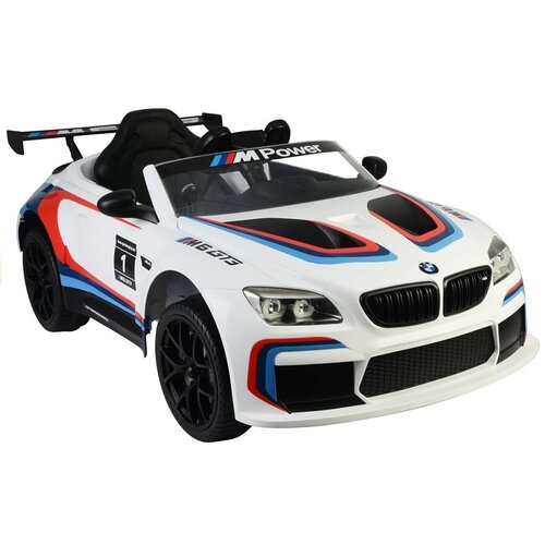  Licencirani auto na akumulator BMW M6 GT3 - bijeli Cijene