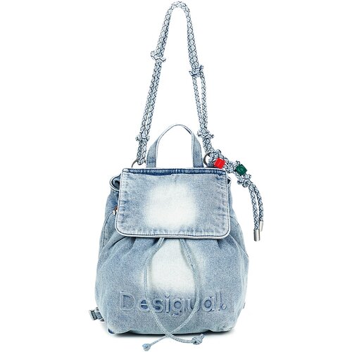 Desigual HALF LOGO DENIM LUENA Plava Cijene