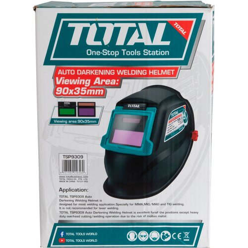 Total Automatska Maska za Varenje 90 x 35 mm Slike