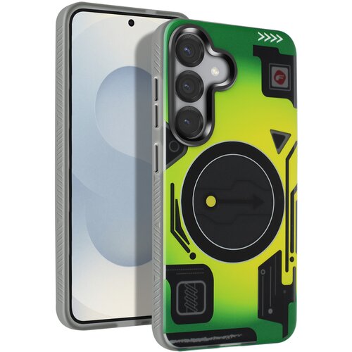 forcell Ohi&scaron;je MagSafe za Samsung Galaxy S25 F-Protect, Zelena, (5000039421) Cene