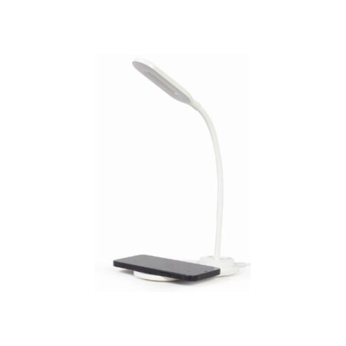 Gembird TA-WPC10-LED-01-W LED Stona lampa + QI bezicni punjac max10W White Slike