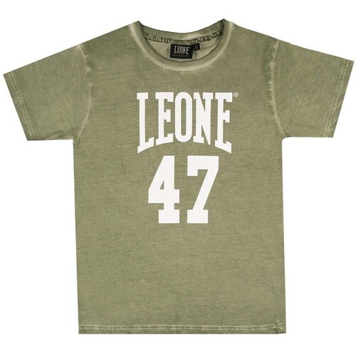 Leone 1947 Majice s kratkimi rokavi Boy T-Shirt Short Sleeves Washed Zelena Cene
