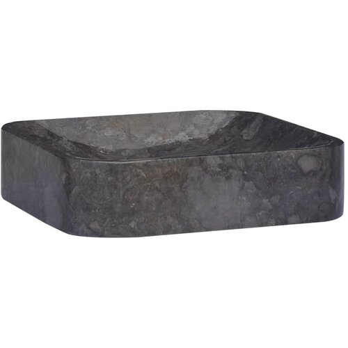 vidaXL Umivalnik črn 40x40x10 cm marmor Cene