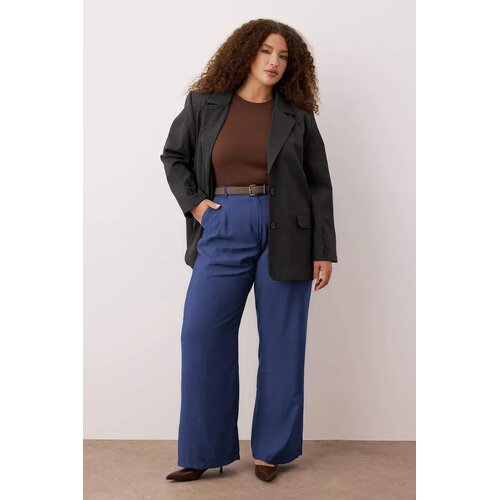 Trendyol Ženske pantalone Tbbss25Ar00021, Tamnoplave Cene