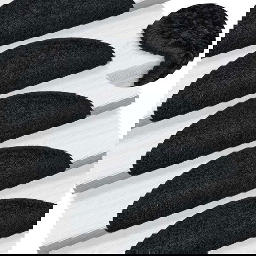  Otirači za stepenice 10 kom 56 x 17 x 3 cm crni Cijene