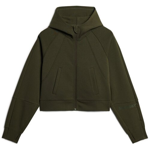 Superdry ženski duks sport tech relaxed ziphood Cene