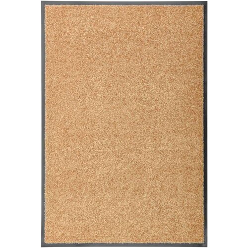 vidaXL Otirač perivi krem 60 x 90 cm Cene