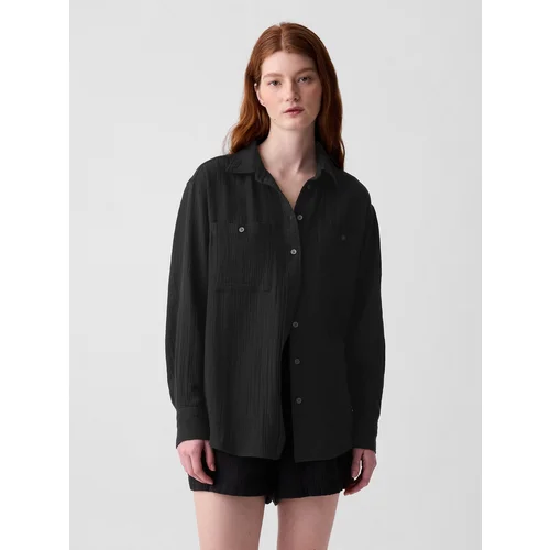 GAP Oversize Muslin Shirt - Women