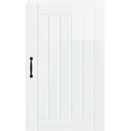  Ormar za Zid Lucca Bijela visokog sjaja 50 x 31 x 80 cm Slike