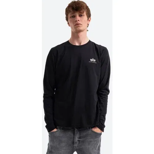 Alpha Industries T-shirt Basic LS Small Logo198517 03