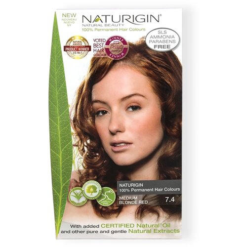 Naturigin Farba za kosu MEDIUM RED BLONDE 7.4 Cene