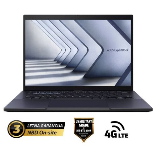 Asus ExpertBook B3 14" (35,56cm) WUXGA Core Ultra 7 155H 32GB 1TB 4G Win11 Pro prenosni računalnik B3404CMA-4G-WB75D0X Cene
