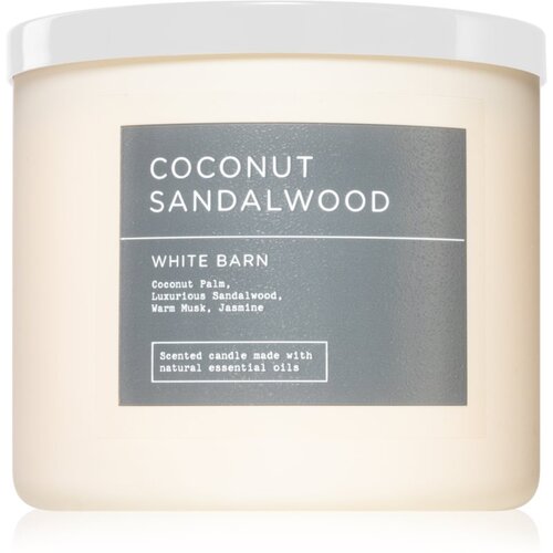 Bath &amp;amp; Body Works Coconut Sandalwood mirisna svijeća 411 g Slike