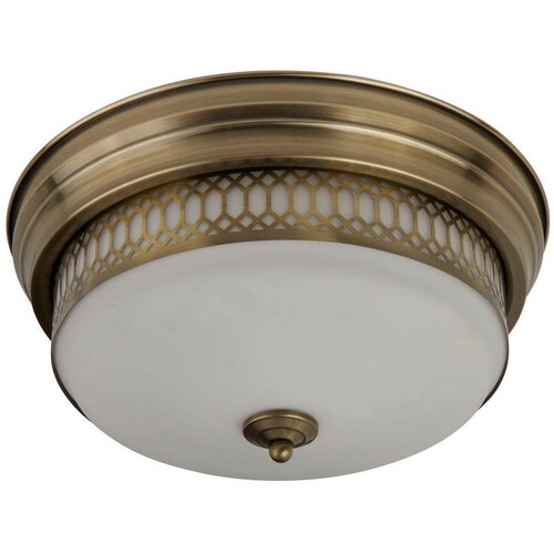 XXXL Searchlight 4132-2AB - Plafonsko svetlo EDINBURGH 2xE27/40W/230V bronza Cene