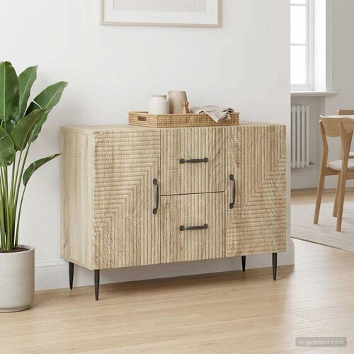  Kreveta Hrast sonoma 89 x 34,5 x 60 cm Konstruirano drvo Cijene