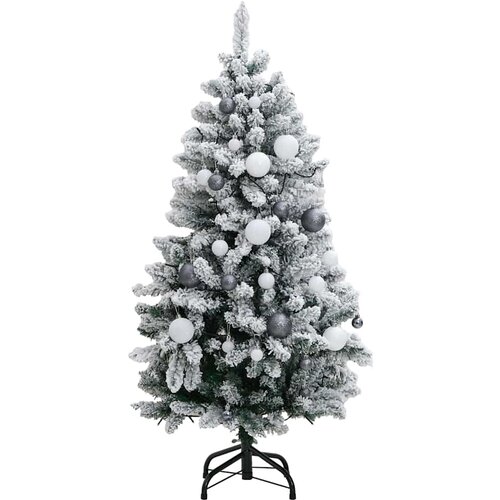  Umjetno božićno drvce 150 LED sa &amp;scaron;arkama i kuglicama 150 cm Slike