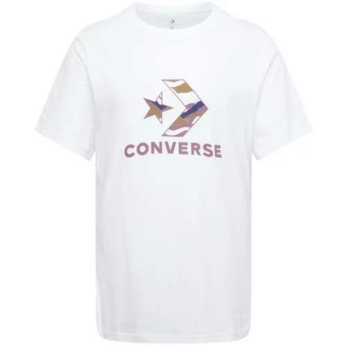 Converse Majica 'WINTER STAR' temno modra / trst / rdeče vijolična / bela