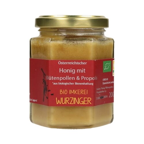 Honig Wurzinger Bio-med s cvetnim prahom in propolisom Cene