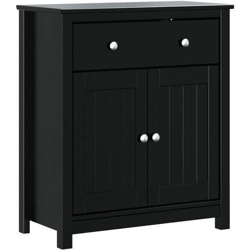 Maison Chic Kopalni&amp;scaron;ka omarica - Kopalni&amp;scaron;ki kabinet BERG črna 69,5x34x80 cm trdna borovina, (21794588) Slike