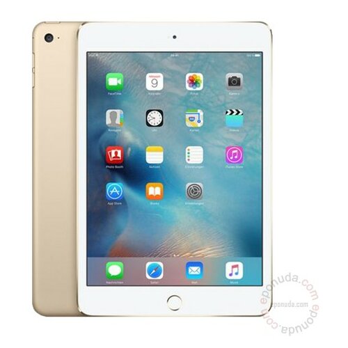 Apple iPad mini 4 WiFi+Cellular 128GB Zlatna MK782HC/A tablet pc računar Slike