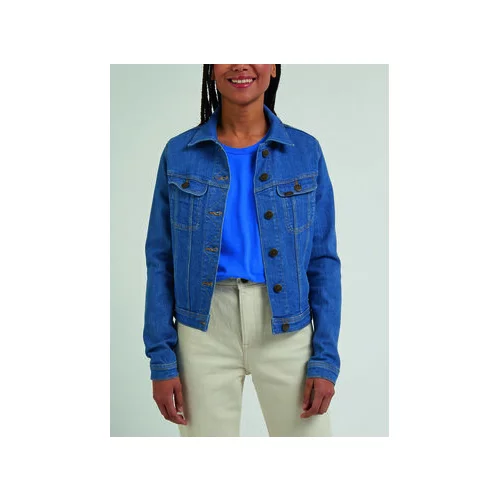 Lee Jeans jakna Rider L54MGWB01 Modra Regular Fit