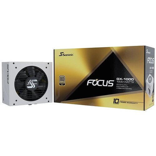Seasonic Napajanje 1000W Focus GX-1000 80+ Gold Modularno White Cene