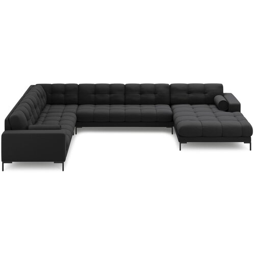 Cosmopolitan Design Tamno siva kutna garnitura (s lijevim kutom) Bali &amp;ndash; Slike