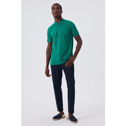 Lee Cooper Palm Men's Pique Polo Neck T-Shirt Cene