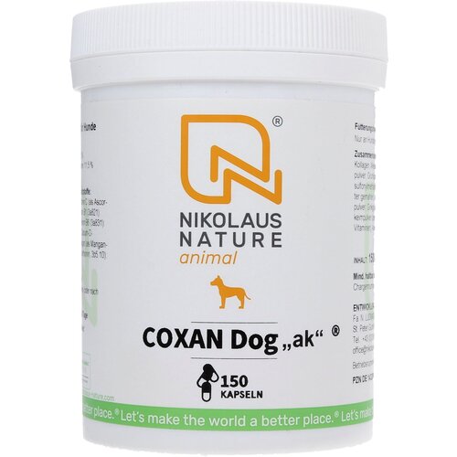 Nikolaus Nature animal COXAN&amp;reg; Dog &amp;quot;ak&amp;quot; kapsule - 150 kapsul Slike