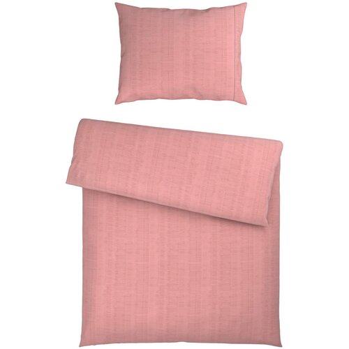 Esposa POSTELJNINA Mavie 140/200 cm saten srebrne barve, pink Cene