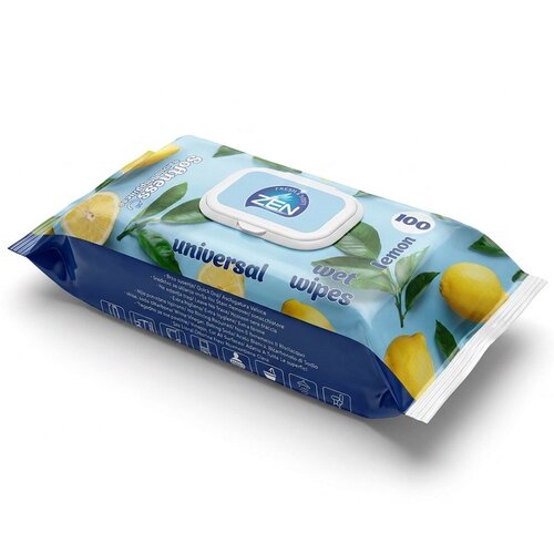 Zen Vlažne maramice Lemon, 100 Komada Slike