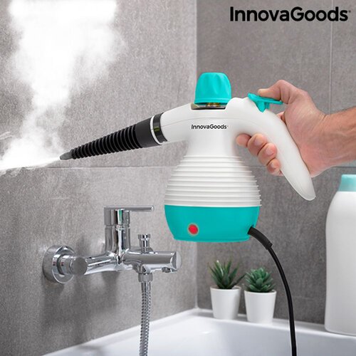 InnovaGoods Višenamjenski ručni parni uređaj s dodacima 9 u 1 Steany 0,35 L 3 Bar 1000W Cijene
