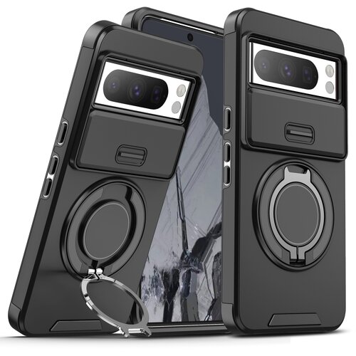  Torbica camshield ring stand za google pixel 8 pro crna Cene