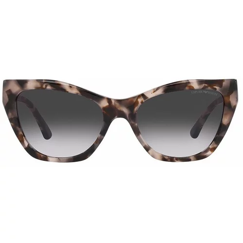 Emporio Armani Sunčane naočale za žene, boja: smeđa