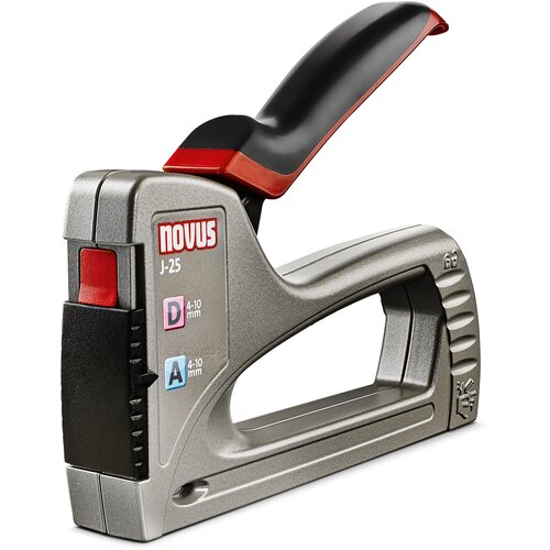 Novus Tapetarska heftalica J-25 Metal power, Srebrne boje Slike
