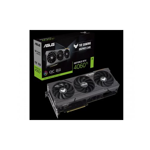Asus TUF-RTX4060TI-O8G-GAMINGNVIDIA GeForce RTX 4060 Ti8GB GDDR6 128bit;HDMI,3xDP Cijene