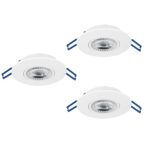 Eglo 300184 - komplet od 3 led ugradnih svetala gedrez LED/4,9W/230V, prečnika 9 cm, bela Cene