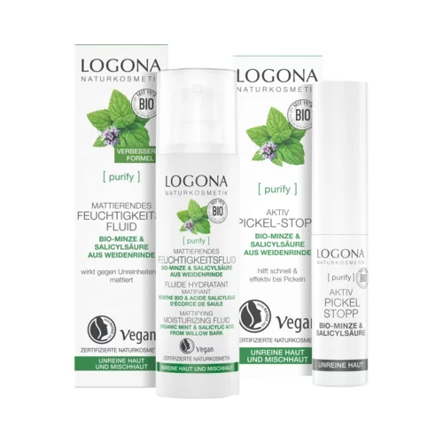Logona purify Duo set za njegu kože