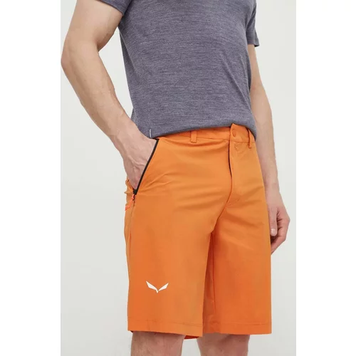 Salewa Kratke outdoor hlače Puez Talveno boja: narančasta, 00-0000028884