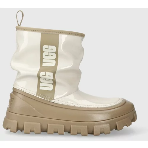 Ugg Dječje cipele za snijeg KIDS CLASSIC BRELLAH MINI boja: bež