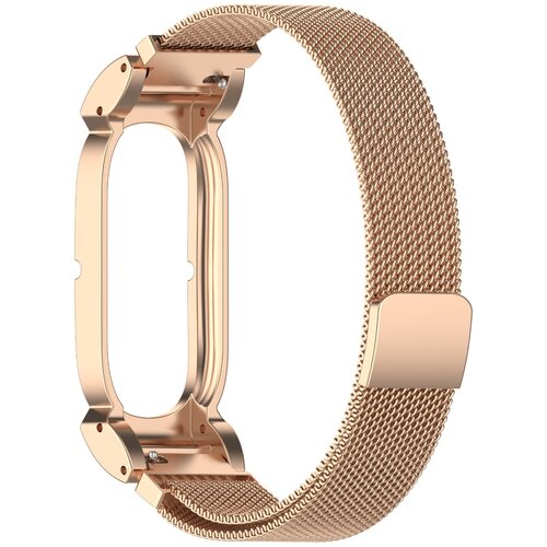 INF Milanese magnetni pas iz jekla za Fitbit Air, rožnato zlato, (5000346373) Cene