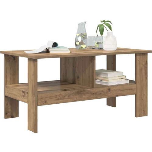  Stolić za kavu Umjetnički hrast 90 x 50 x 45 cm Konstruirano drvo Slike
