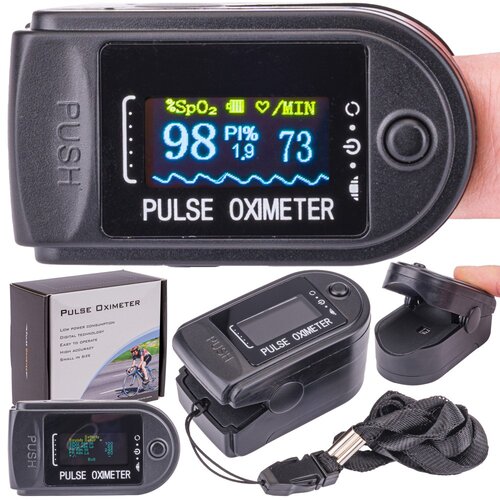  Naprstni pulzni oksimeter in merilnik srčnega utripa LCD Cene