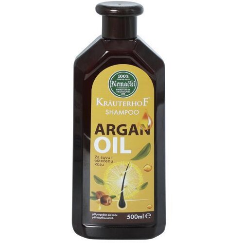 IRIS &amp;Scaron;AMPONI KRAUTERHOF SAMPON ARGANOVO ULJE+FITOKERATIN 500ML Slike