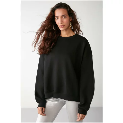 GRIMELANGE Sweatshirt - Black - Oversize