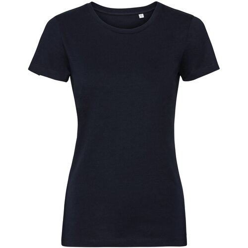 RUSSELL Navy Women's T-shirt Pure Organic Slike