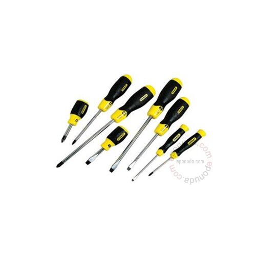 Stanley odvijači cushion grip / set 8kom Cene