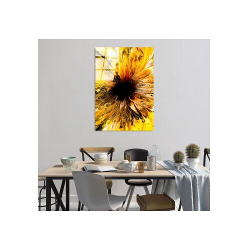 Wallxpert dekorativna slika od kaljenog stakla yel 1 (uv 134) 70 x 100 cm Slike