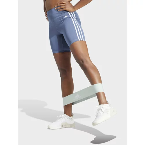 Adidas Športne kratke hlače Essentials IS4208 Modra Slim Fit