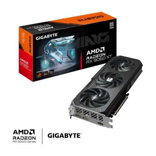 Gigabyte Grafična kartica Radeon RX 9060 XT GAMING OC 16G, 16GB GDDR6, PCI-E 5.0 Cene